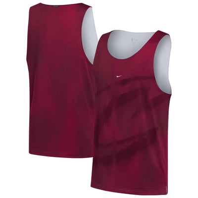 Cleveland Cavaliers Nike 2026 Standard Issue Practice Icon Mesh Reversible Jersey - Wine/White