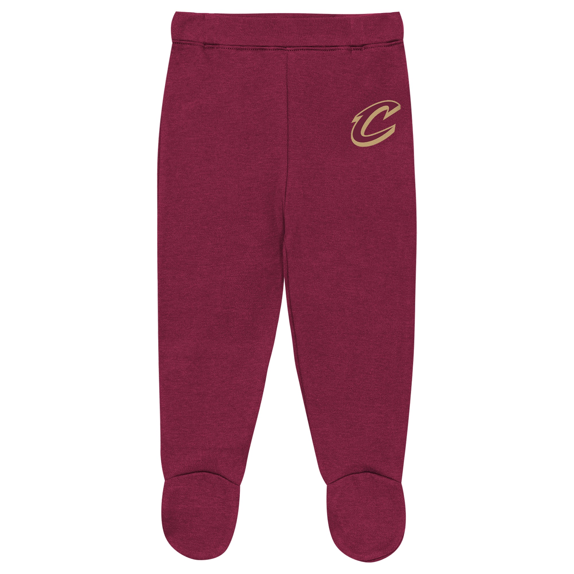 Ensemble body, pantalon et bonnet à revers Cleveland Cavaliers Outerstuff pour nouveau-né nourrisson
