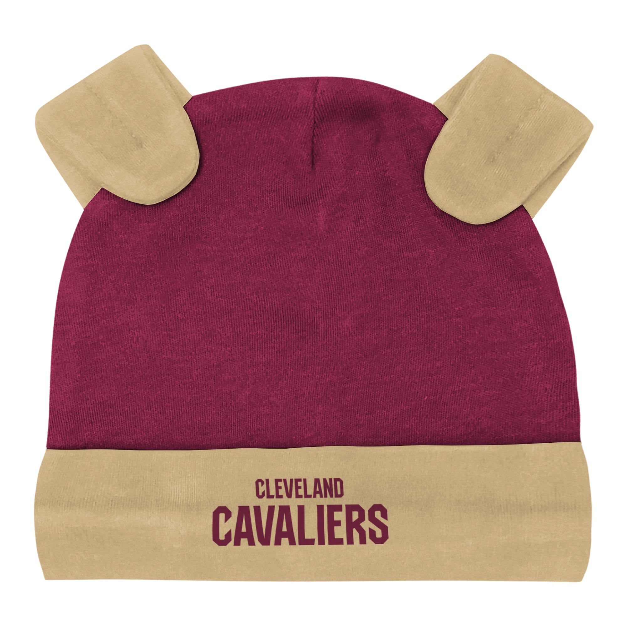 Ensemble body, pantalon et bonnet à revers Cleveland Cavaliers Outerstuff pour nouveau-né nourrisson