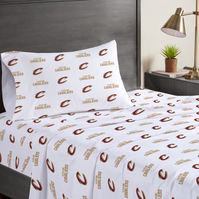 Cleveland Cavaliers Pegasus Three-Piece Twin Sheet Set