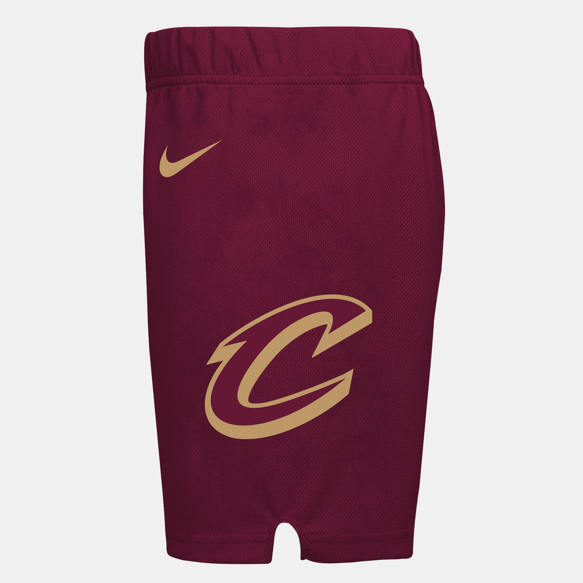 Short réplique Nike Cleveland Cavaliers couleur bordeaux pour enfant – Édition Icon