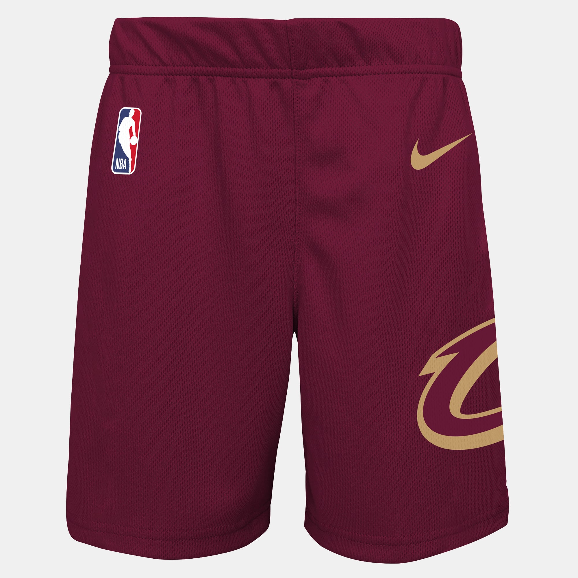 Short réplique Nike Cleveland Cavaliers couleur bordeaux pour enfant – Édition Icon