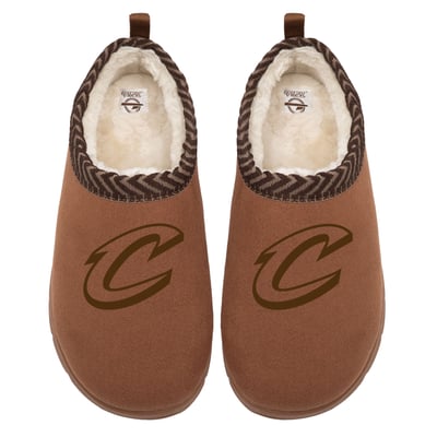 Cleveland Cavaliers ISlide Unisex Tonal Logo Mission Slipper - Tan
