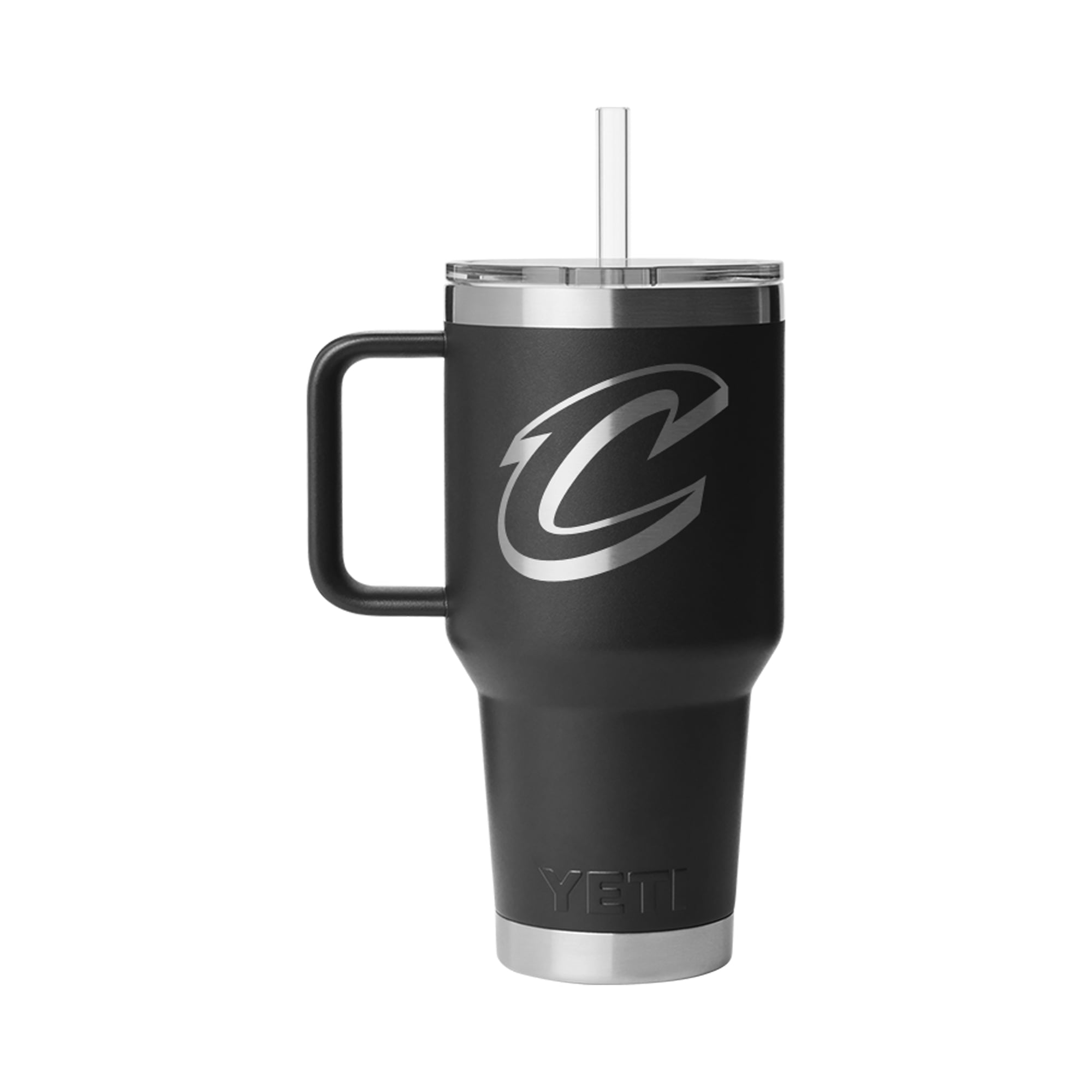 Mug à paille YETI Cleveland Cavaliers Rambler 2.0 de 1 litre (35 oz