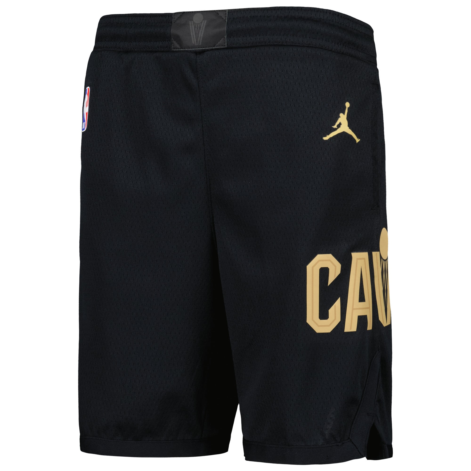 Short Swingman Jordan Brand noir Cleveland Cavaliers Authentic Statement Edition pour jeunes