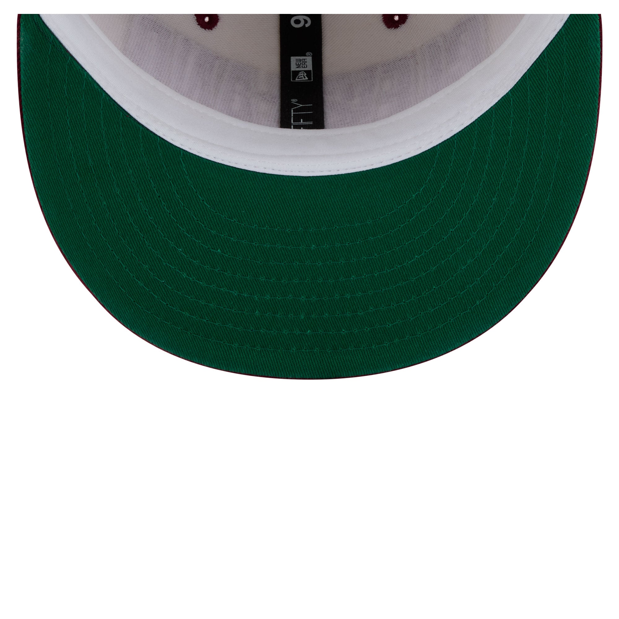 Casquette snapback New Era Classic 9FIFTY crème/bordeaux pour jeunes des Cleveland Cavaliers