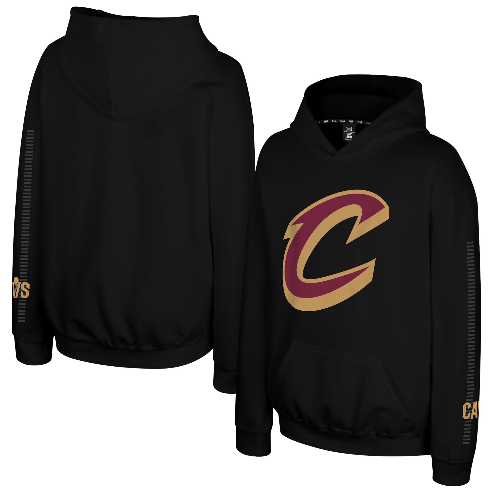 Youth Stadium Essentials Black Cleveland Cavaliers Legends City Star Hoodie