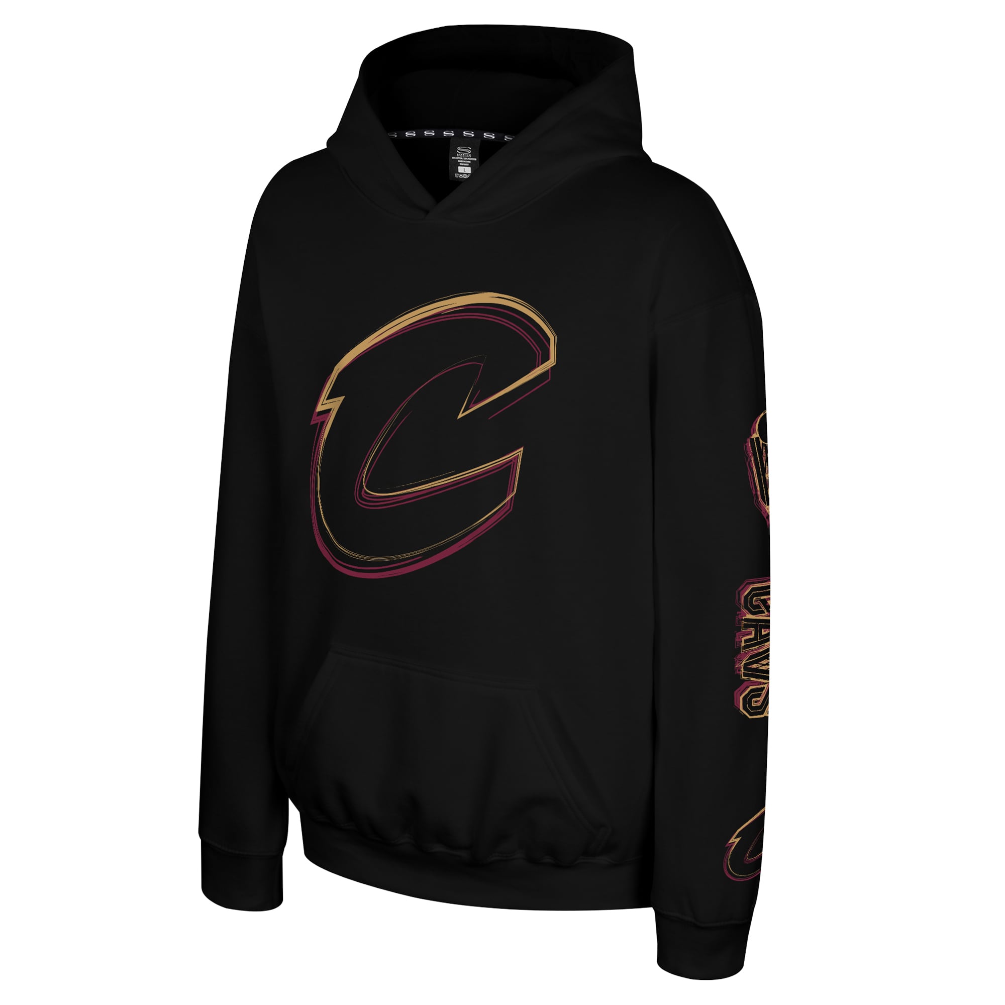 Youth Stadium Essentials  Black Cleveland Cavaliers Legends Elementized Hoodie