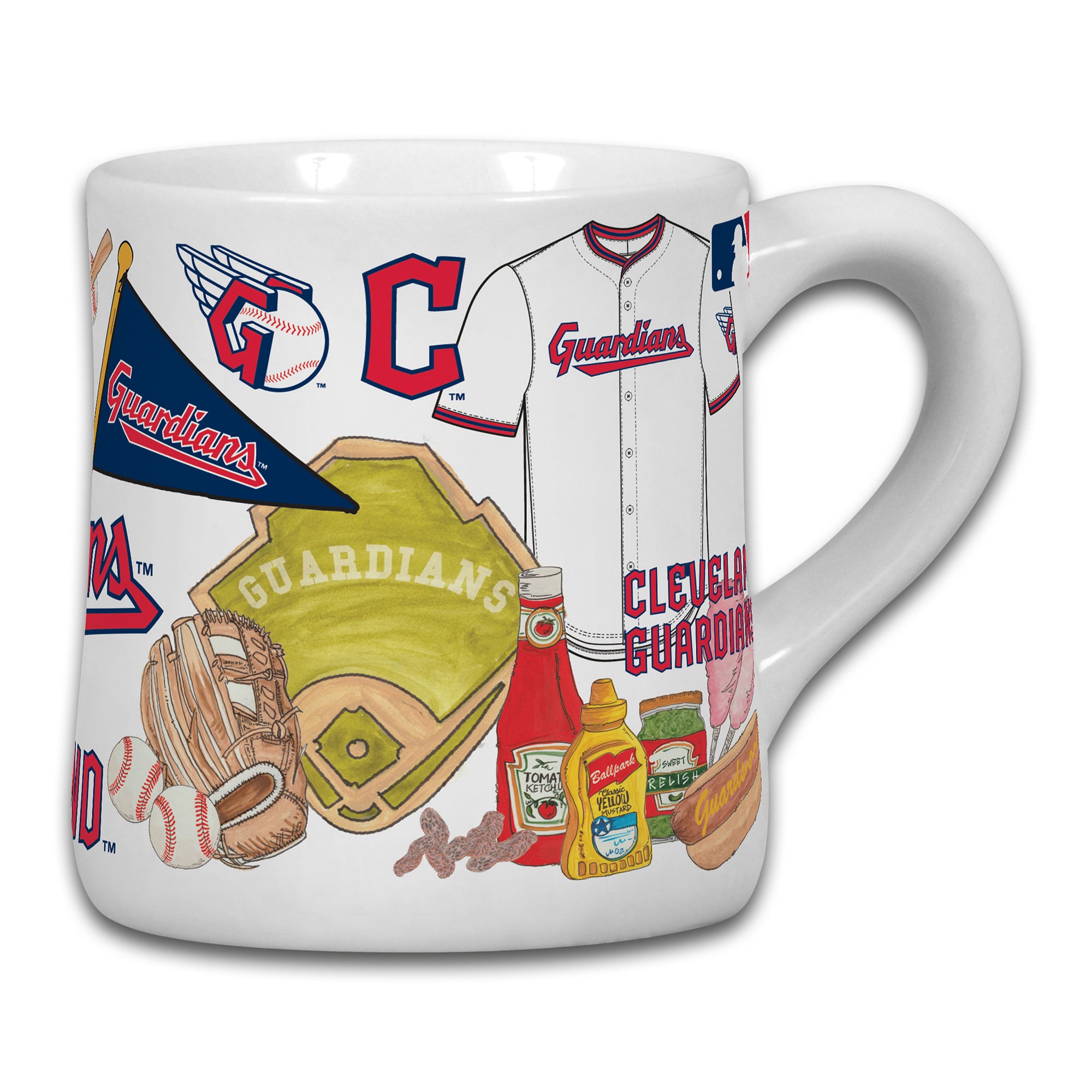 Mug en céramique Cleveland Guardians Icon 59 cl