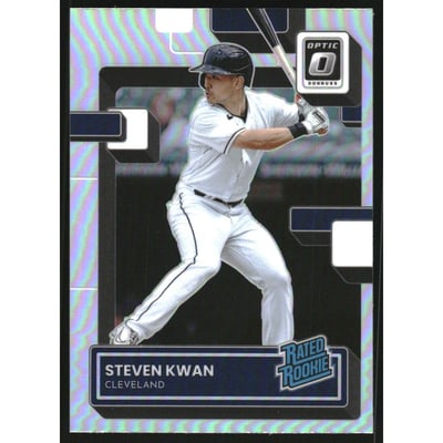 2022 Donruss Optic Holo #158 Steven Kwan RR