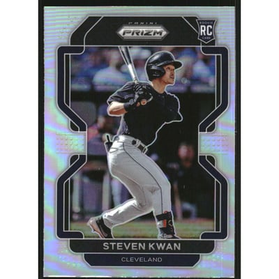 2022 Panini Prizm Prizms Silver #51 Steven Kwan