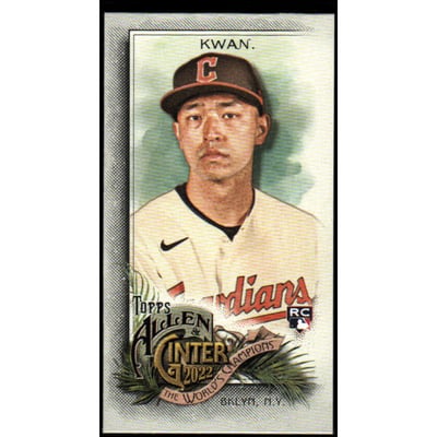 2022 Topps Allen and Ginter Mini #228 Steven Kwan