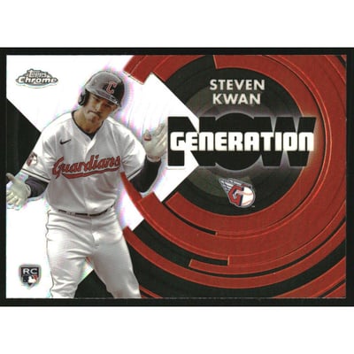 2022 Topps Chrome Update Generation Now #GNC7 Steven Kwan
