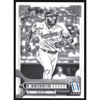 2022 Topps Gypsy Queen Black and White #266 Amed Rosario