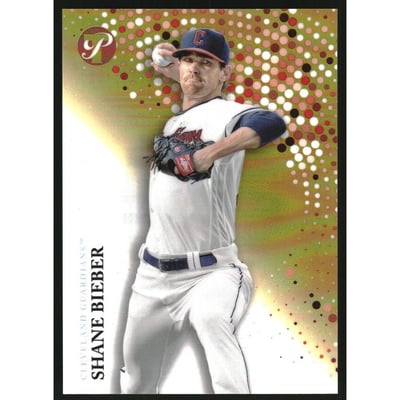 2022 Topps Pristine Gold Refractors #192 Shane Bieber