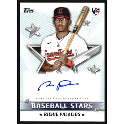 2022 Topps Update Baseball Stars Autographs #BSARP Richie Palacios