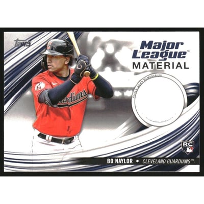 2023 Topps Major League Materials #MLMBNA Bo Naylor S2
