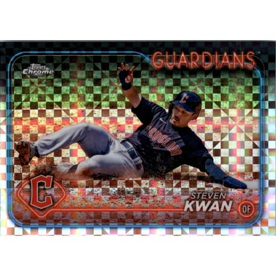 2024 Topps Chrome X-fractors #30 Steven Kwan