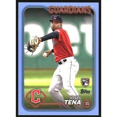 2024 Topps Father's Day Blue #678 Jose Tena