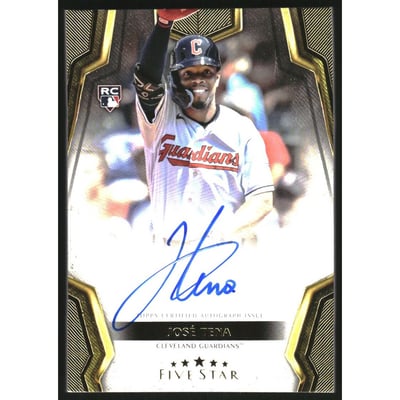 2024 Topps Five Star Autographs #FSAJT Jose Tena RC