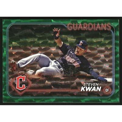 2024 Topps Green Foil #312 Steven Kwan