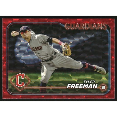 2024 Topps Red Foil #353 Tyler Freeman