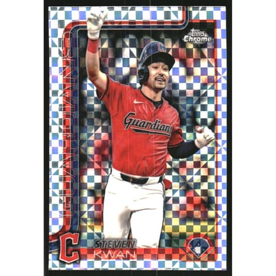 2025 Topps Chrome X-fractors #202 Steven Kwan