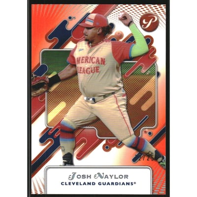 2025 Topps Pristine Orange Refractors #294 Josh Naylor