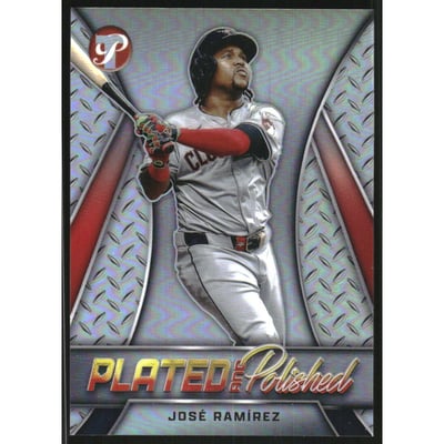 2025 Topps Pristine Plated and Polished #PP9 Jose Ramirez