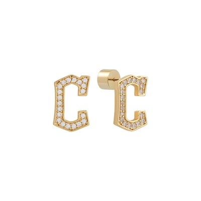 Cleveland Guardians by Jill Martin Glam Day Post Back Earrings
