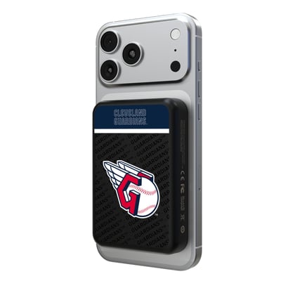Cleveland Guardians Keyscaper 5000mAh Wireless Magnetic Power Bank - 