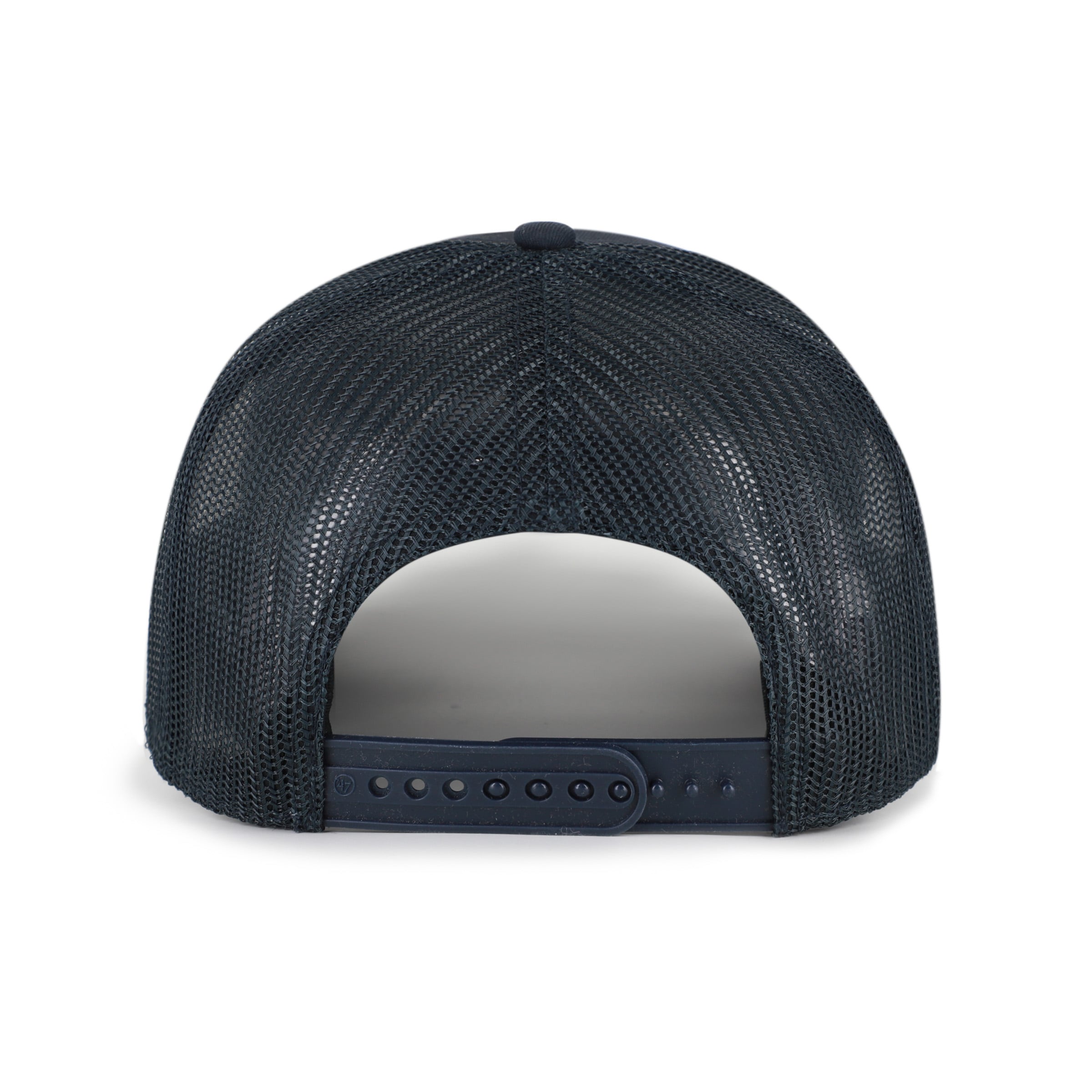 Men's '47 Navy Cleveland Guardians Roadway Trucker Snapback Hat