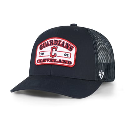  Cleveland Guardians '47 Roadway Trucker Snapback Hat - Navy