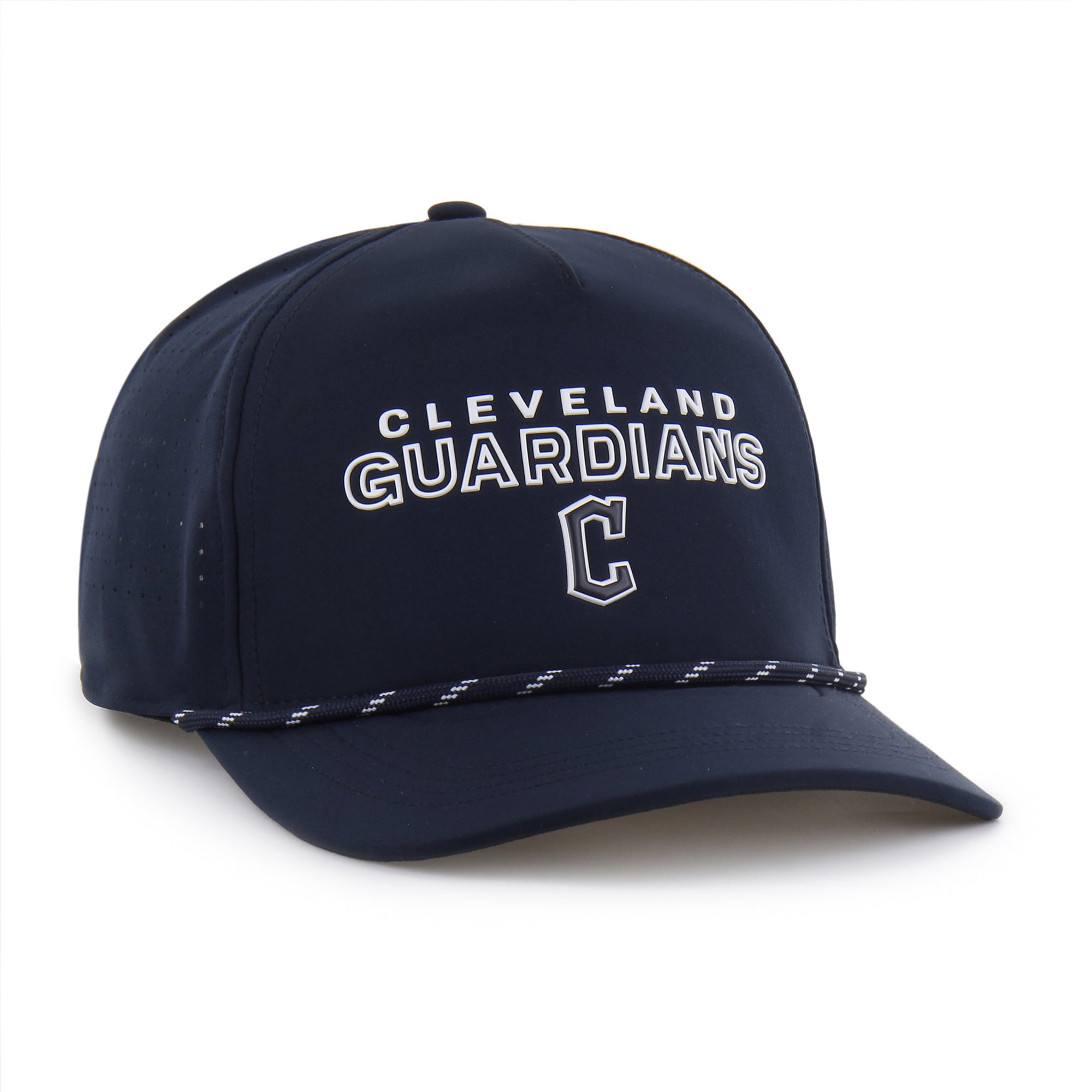 Casquette ajustable Cleveland Guardians Vault Hitch bleu marine pour homme, modèle 47