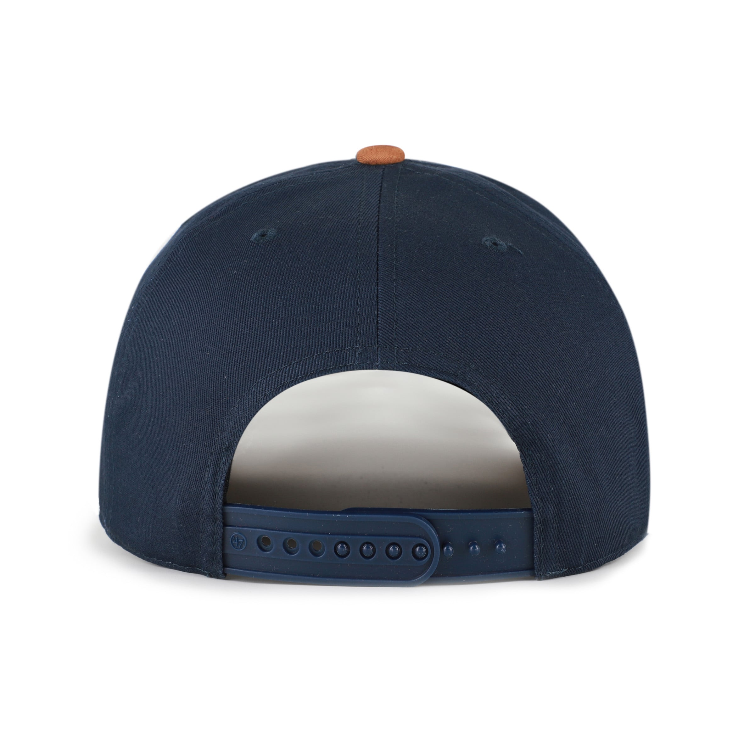 Casquette ajustable Cleveland Guardians Scribe Line Hitch, bleu marine/marron clair, modèle 47