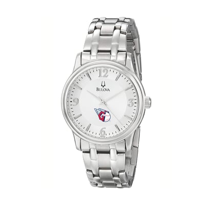 Cleveland Guardians Bulova Stainless Steel Watch - Silver