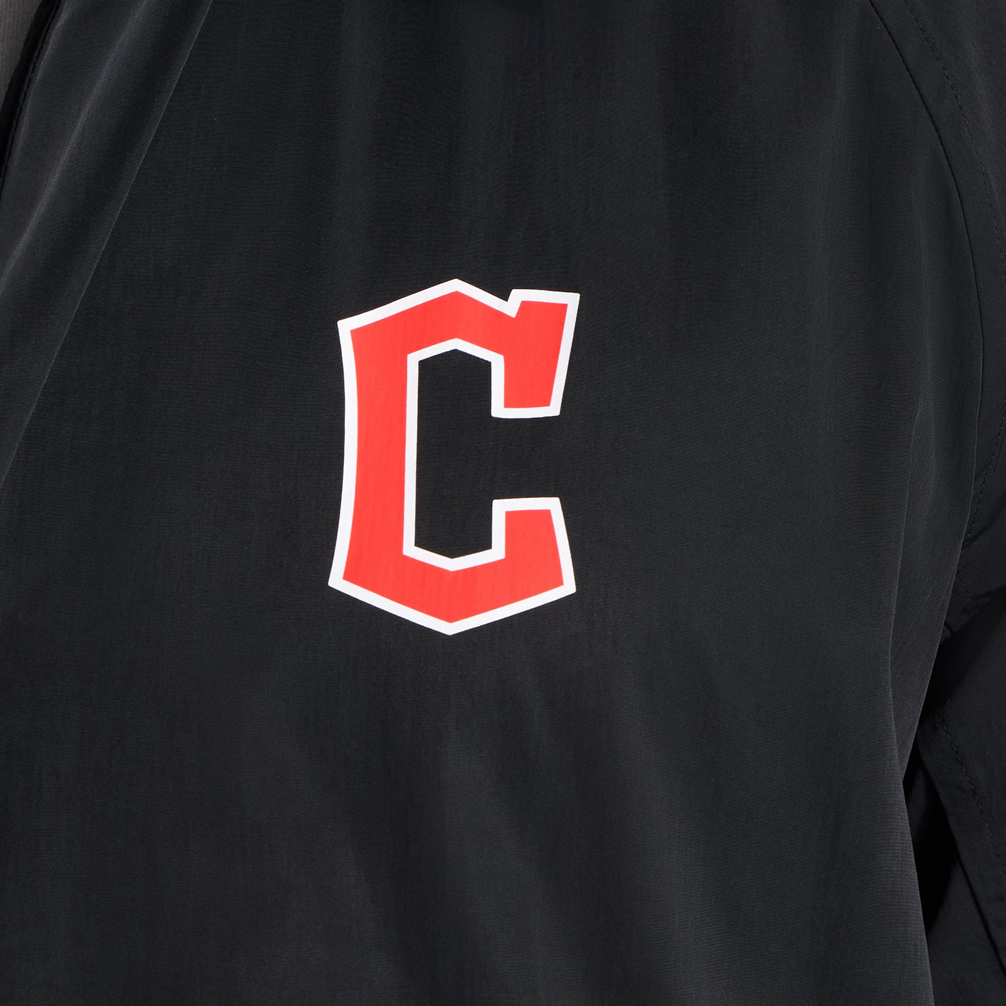 Veste de coach raglan Cleveland Guardians noire pour homme lululemon