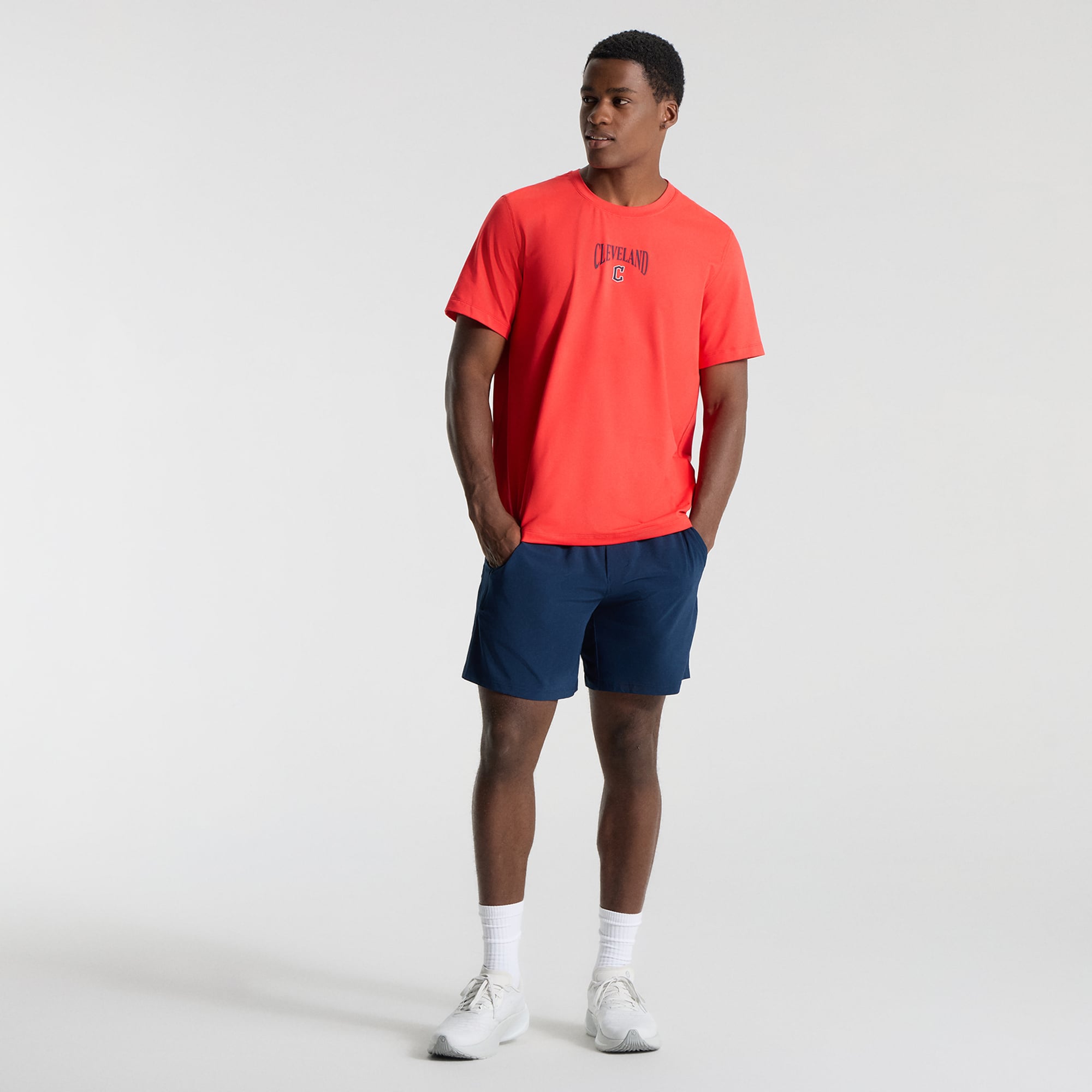 T-shirt en jersey doux True Red Cleveland Guardians pour homme de lululemon