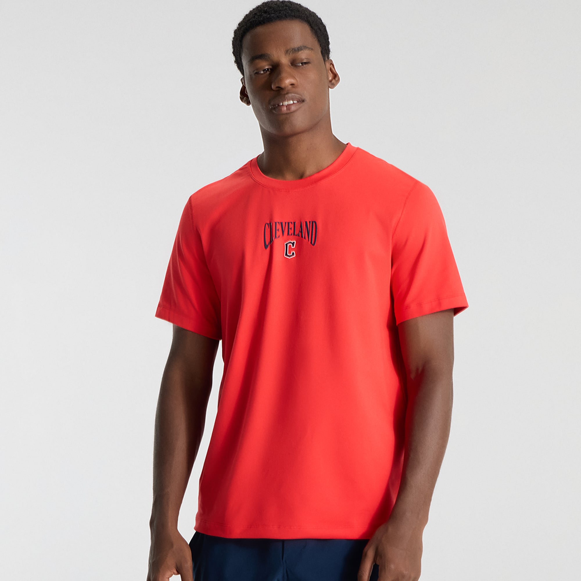 T-shirt en jersey doux True Red Cleveland Guardians pour homme de lululemon