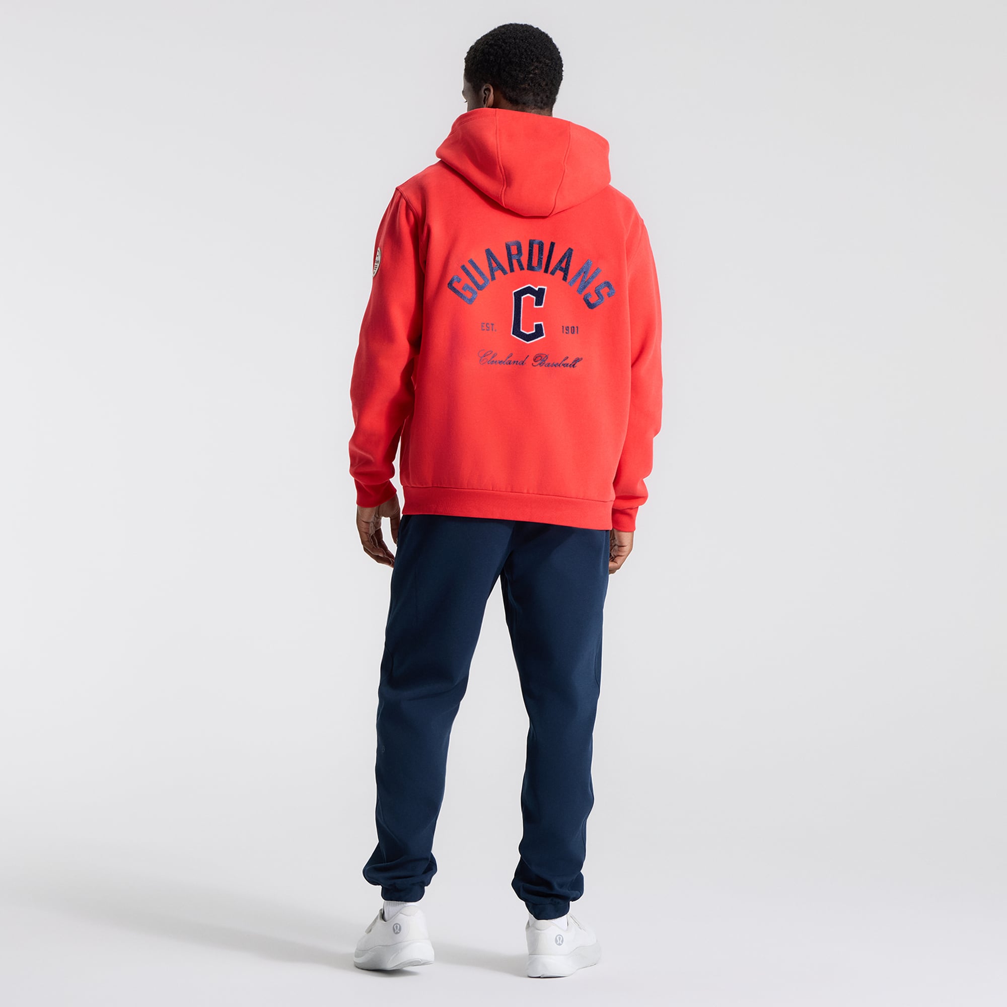 Men's lululemon True Red Cleveland Guardians Steady State Hoodie