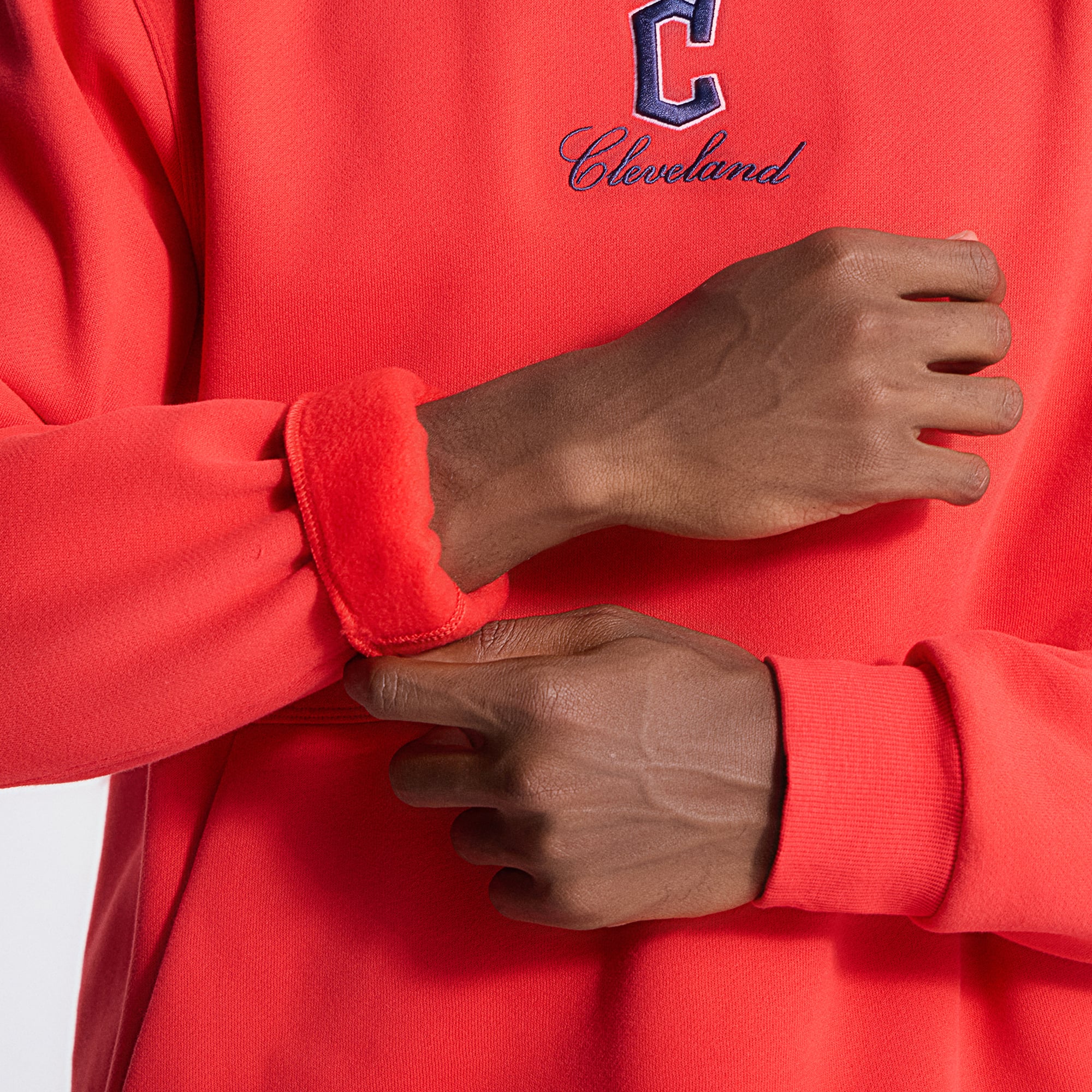 Men's lululemon True Red Cleveland Guardians Steady State Hoodie