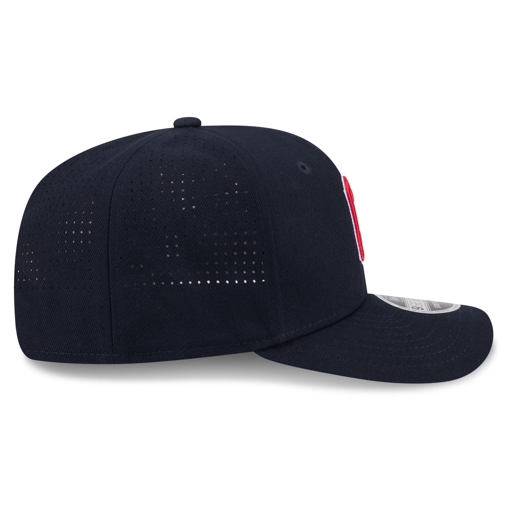 Casquette ajustable New Era bleu marine Cleveland Guardians Performance 9SEVENTY pour homme