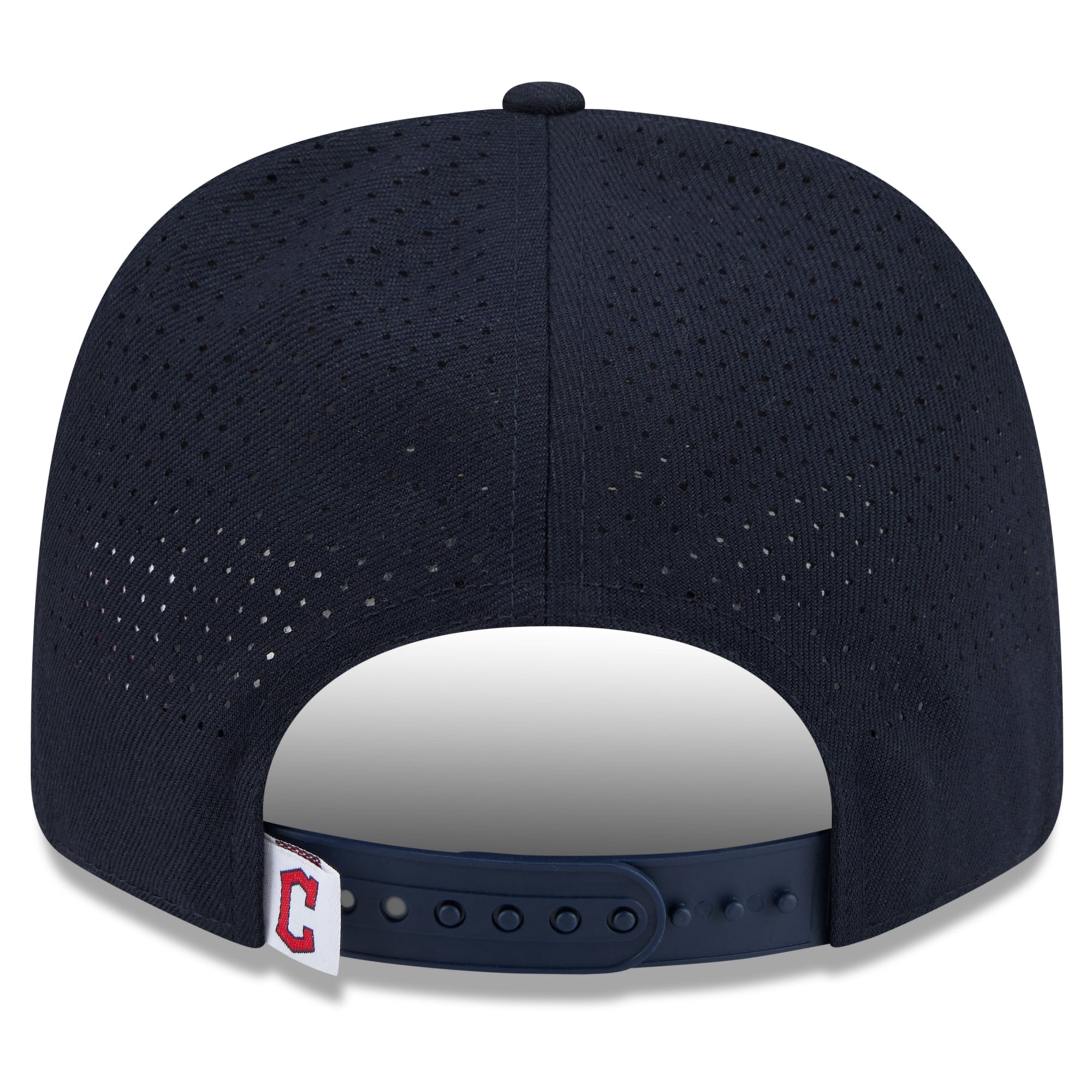 Casquette ajustable New Era bleu marine Cleveland Guardians Performance 9SEVENTY pour homme