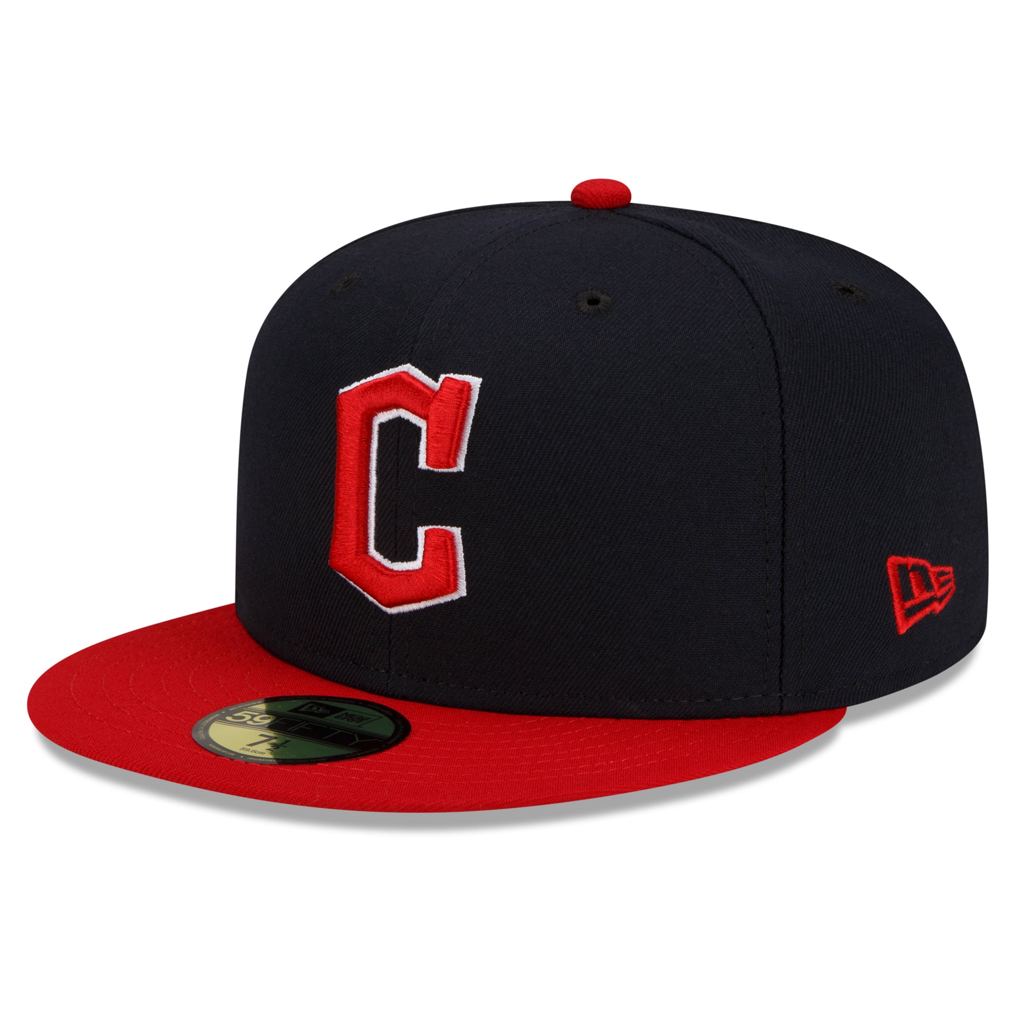 Men's New Era Navy/Red Cleveland Guardians 2026 Players' Weekend Authentic Collection 59FIFTY Fitted Hat