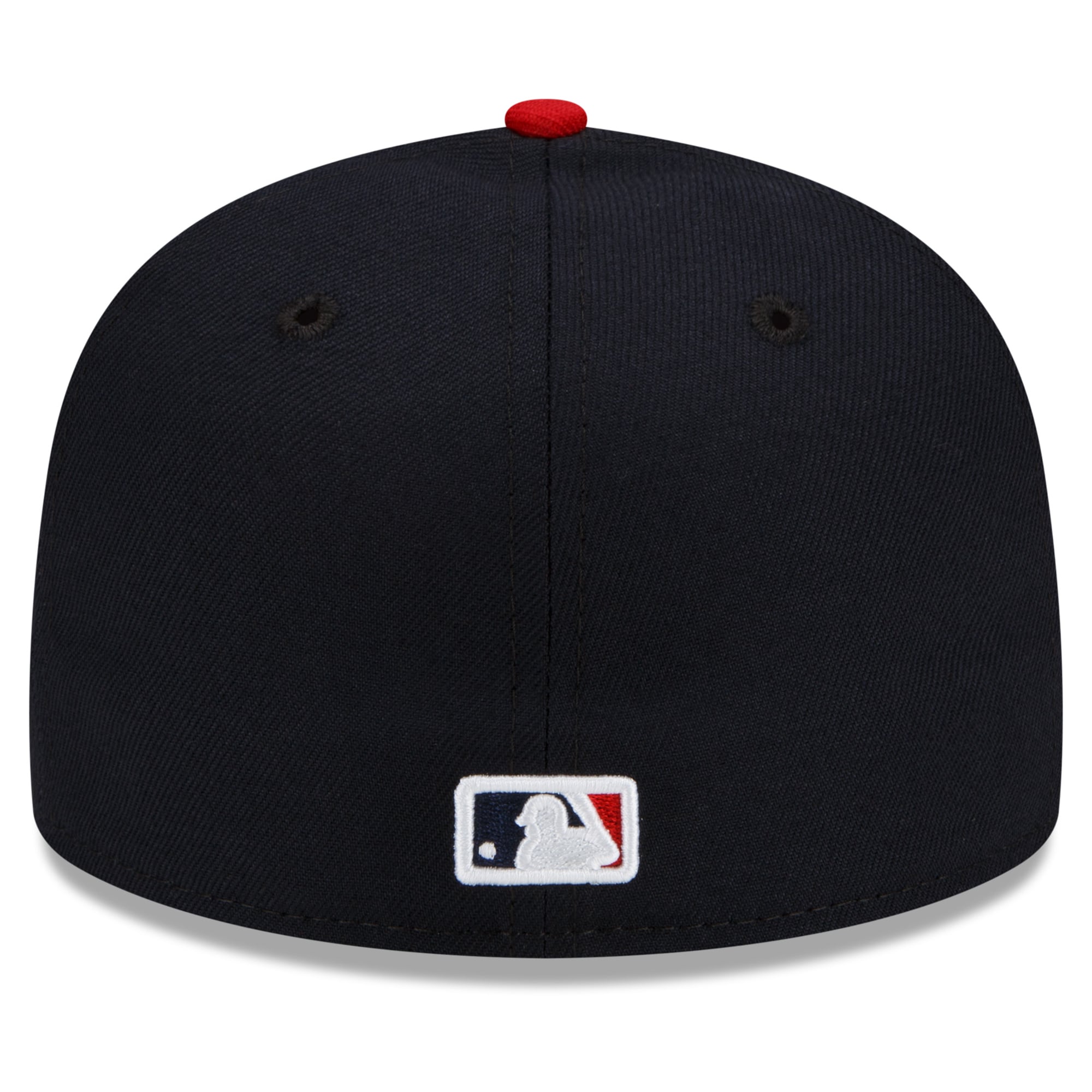 Men's New Era Navy/Red Cleveland Guardians 2026 Players' Weekend Authentic Collection 59FIFTY Fitted Hat