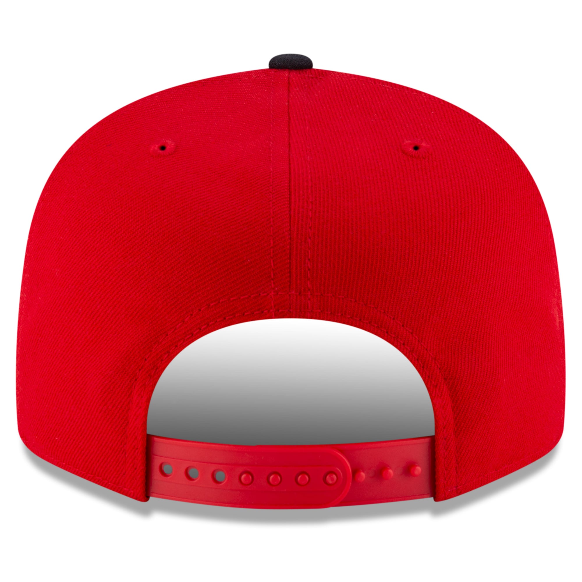Men's New Era Red/Navy Cleveland Guardians 2026 MLB Postseason Side Patch 9FIFTY Snapback Hat