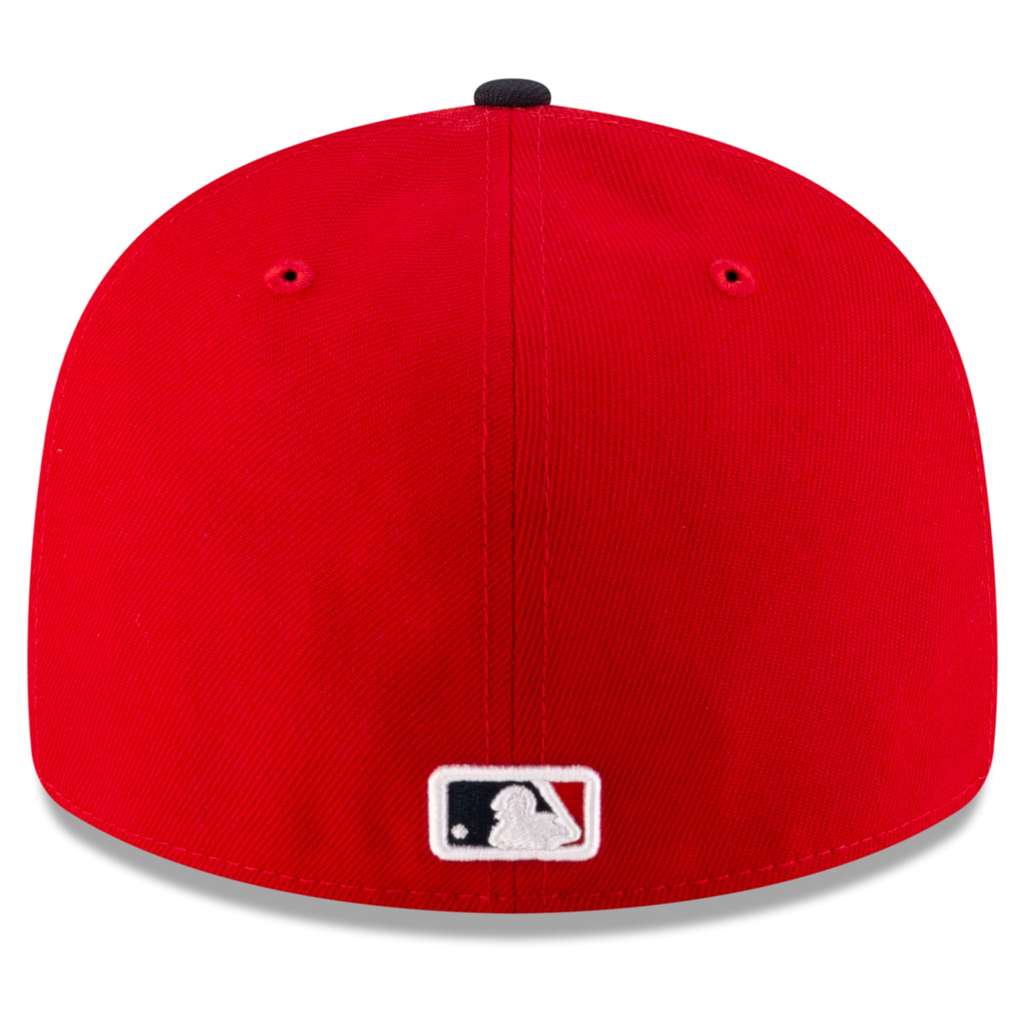 Casquette ajustée New Era 59FIFTY pour homme, rouge/marine, Cleveland Guardians, 2026 MLB, écusson latéral, profil bas