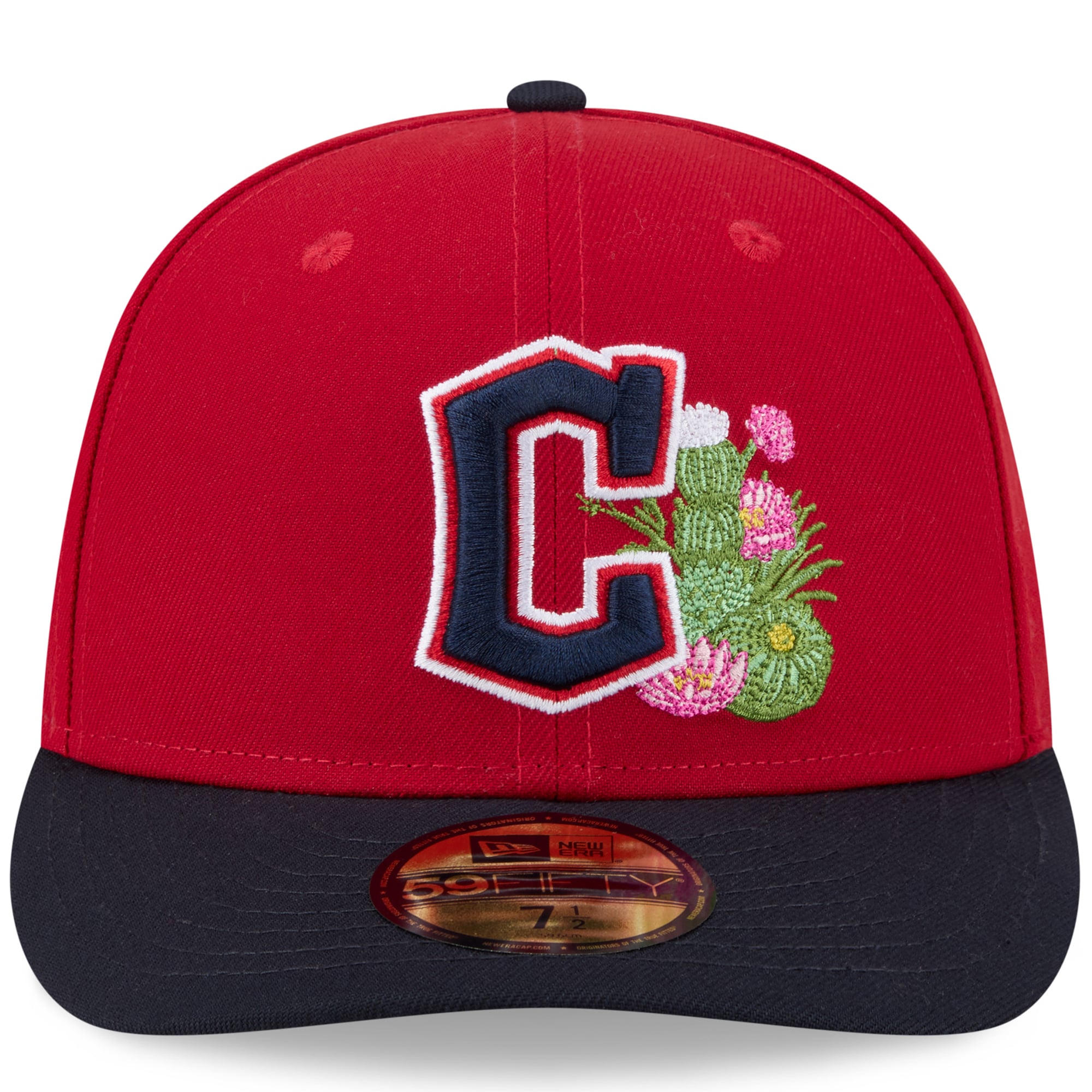 Men's New Era  Red/Navy Cleveland Guardians 2026 Spring Training 59FIFTY Fitted Hat