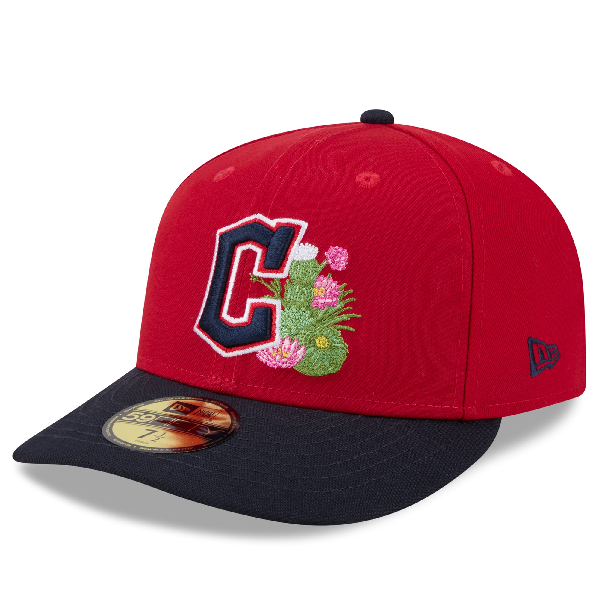 Men's New Era  Red/Navy Cleveland Guardians 2026 Spring Training 59FIFTY Fitted Hat