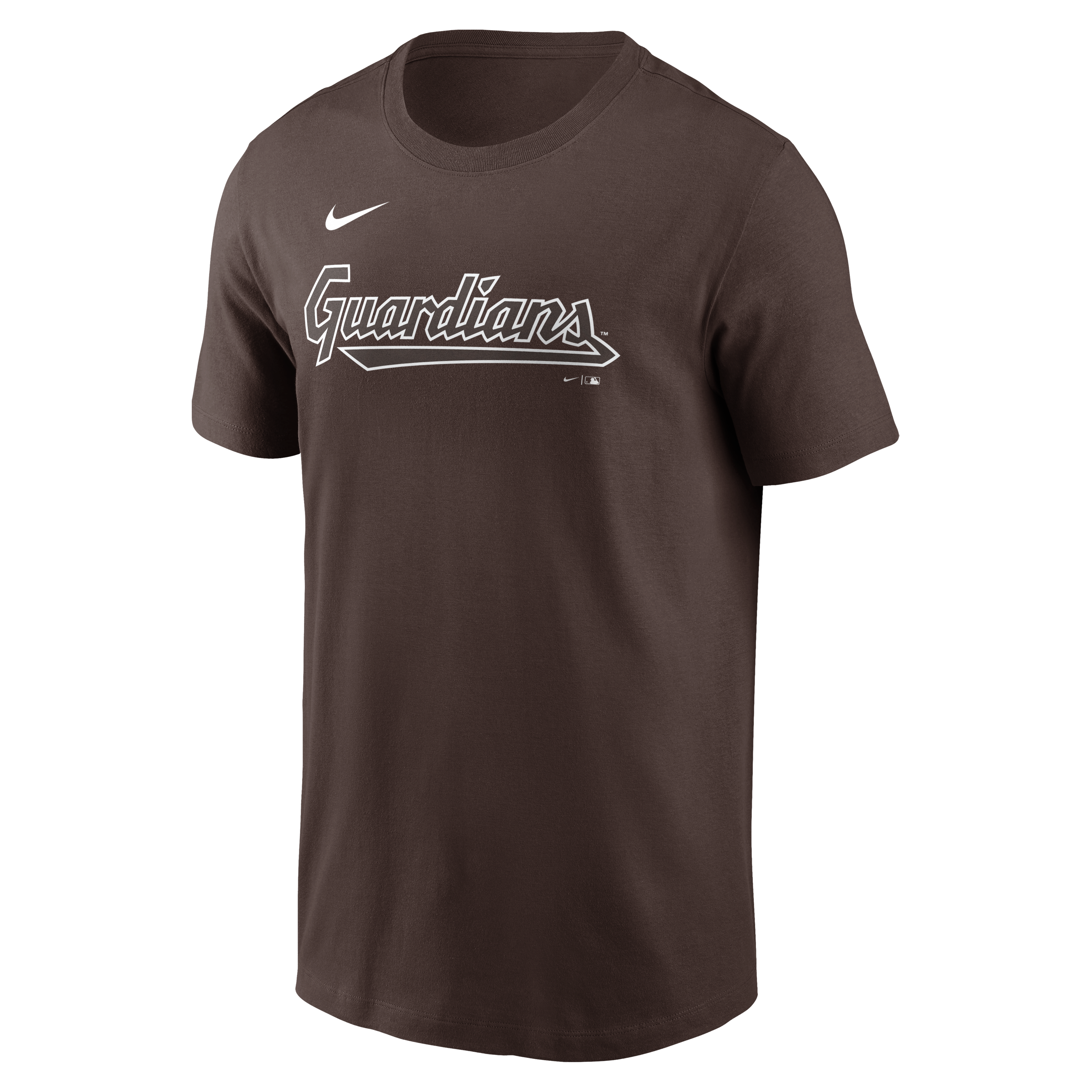 T-shirt Nike marron Cleveland Guardians Core Cinder pour homme